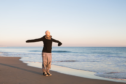 Cancer patient is able to build resilience.